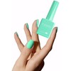 CANNI- Esmalte de uñas en gel verde pastel, 1 pieza