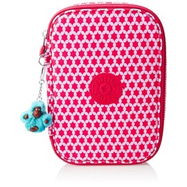 Kipling 100 PENS, Large Pencil Case Holds Up To 100 pens, 21 cm, 1.5 L, Starry Dot Prt