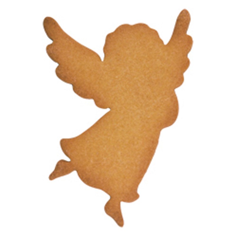 Staedter Angel Flying Cookie Cutter, 6.5 cm, Stainless Steel Silver