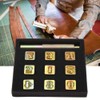13mm Metal Stamp Punch Set Number 0~8 Die Tool Pressing
