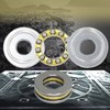 2 Pcs F8-22M 8x22x7mm Thrust Ball Bearings Bearing Steel Miniature