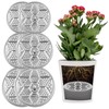 6 Pack Round Planter Insert, 9.4/11/12.5-Inch Planter Inserts with Drainage