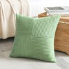 OTOSTAR Set of 1 Decorative Throw Pillow Cover Soft Corduroy