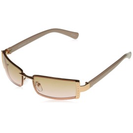SOUTHPOLE Women's 1022SP Slim Retro Metal UV400 Protective Rectangular Sunglasses. Cool Gifts for Her, 51mm, Rose Gold, 51 mm