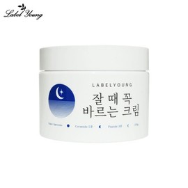 Label Young 쇼킹잘때꼭바르는크림 100g/ 고수분 고영양 고보습 올인원수분크림+보습탄력 시너지 UP Shocking Night Cream 100g/ High Moisture High Nutrition High Moisture All-in-One Moisture Cream + Moisture Elasticity Synergy UP