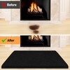 Hearth Rug Fireproof, 2' x 3' Fireplace Mat, Non-Slip Fireplace