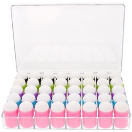 Ciieeo 40pcs Sponge Finger Cot Finger Painting Sponge Finger Stamp Dauber Paint Tools for Kids Craft Sponge Daubers Paint Sponges for Painting Kids Daubers PVC Graffiti Child Drawing Tool