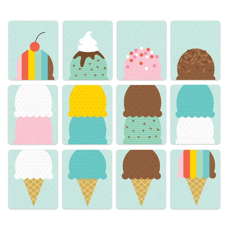 Petit Collage Travel Game | Ice Cream