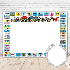 Loteria Backdrop for Photography 7x5ft Loteria Card Backdrop Mexican Party Theme Background for Picture Photoshoot Vinyl Mexican Bingo Game Backdrops for Adult Birthday Party Decor