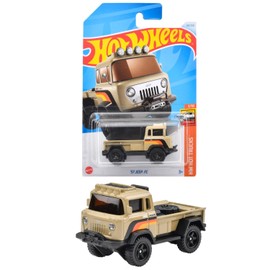 Hot Wheels HXP88 Basic Car '57 Jeep FC Mini Car (3 Years Old and Up)