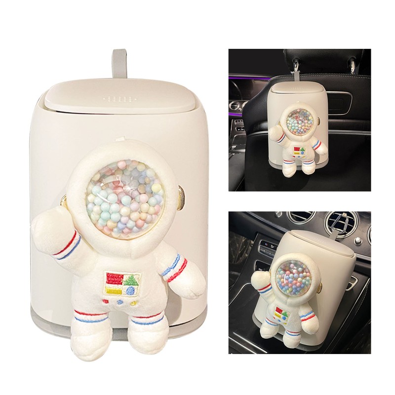 Car Trash Can Mini Garbage Can Multifunctional Automobile Storage Organizers