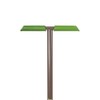 AMES 2917100 Steel Garden Tiller with T-Grip, 41-Inch
