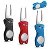 3-Piece Golf Divot Tool Set - Robust Stainless Steel Foldable