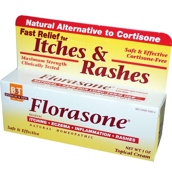 Boericke & Tafel Florasone Itches & Rashes Cream - 1