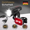 LICHTMEISTER Bicycle Light (Bicycle Light Set)