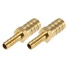 X AUTOHAUX 14mm - 8mm Straight Hose Mouth Straight Barbed