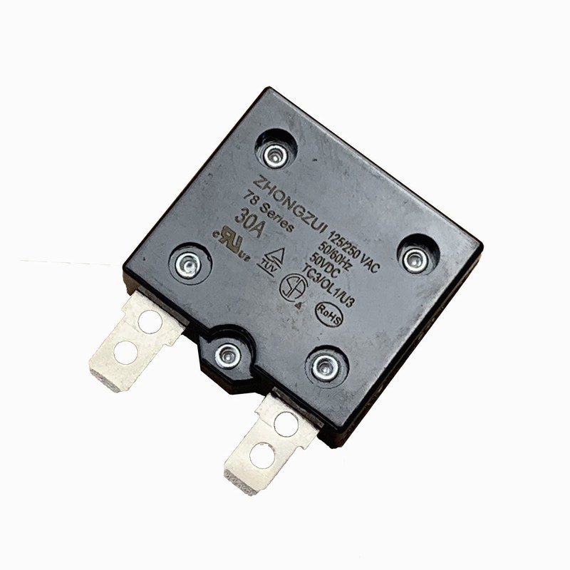 weelye 1Pcs 30A 125/250Vac 50Vdc Automatic Reset Relay Thermal Switch