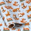 RUSPEPA Corgi Dog Wrapping Paper Roll for Kids Adults, Mini