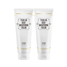 Ten Zero Skin Moisturizer Moisture Body Cream Turn-On Body Brightening Cream 180ml+180ml 2 sets / 텐제로 피부보습제 수분 바디크림 턴온 바디 브라이트닝 크림 180ml+180ml 2세트