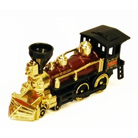 Showcasts Classic Steam Locomotive Train Burgundy&Gold Showcasts 9935D 7" Diecast Replica