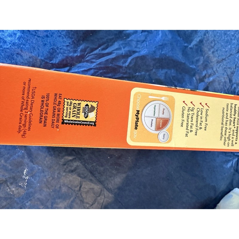 UNCLE BEN'S Whole Grain Rice 14 OZ EXPIRED COLLECTABLE FULL