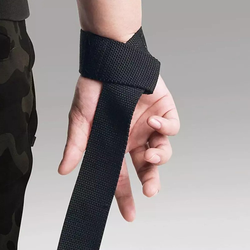 GripOn 그립온 헬스 웨이트 스트랩 리프팅 블랙vwx441 Grip-On Health Weight