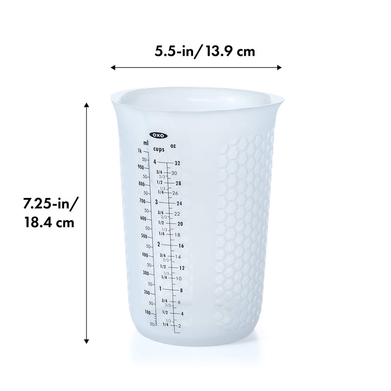 OXO Good Grips 1-cup Squeeze & Pour taza de medir