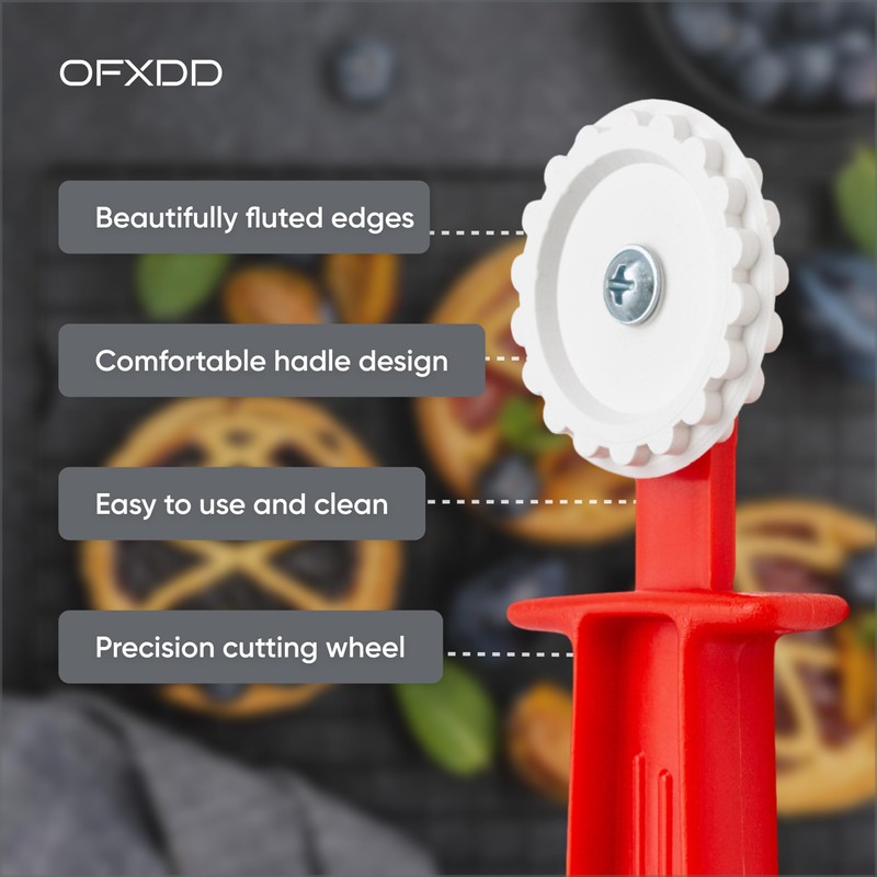 Pasta Cutter Wheel - Hand Ravioli Cutter - Dough Pastry