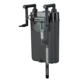 SEAJOEWE Aquarium Hang On Filters - Power Waterfall Suspension Oxygen Pump - Submersible Hanging Activated Carbon Biochemical Wall Mounted - Ultra Quiet 4-Layer Filtration