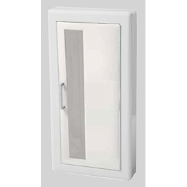 JL Industries 1017V10 Ambassador Cabinet-Vertical Duo Door-Primed Steel-Semi Recessed-3in Round Edge