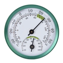 SUPYINI Indoor and Outdoor Thermometer Thermometer Hygrometer Large Numbers Garden Thermometer Outdoor Waterproof Wall Hanging Thermometer for Patio Decorative Monitor Hygrometer