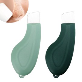 2 Stück Mitesserschaber, Gesichtsschaber, Blackhead Remover Tool, Milder Und Sicherer Gesichtsspatel Deep,Spatel Zur Tiefenreinigung Der Haut,Werkzeuge Zum Entfernen Von Mitesser Für Männer Und Frauen