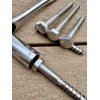 M10 A2 Stainless Coach Screw Hex Hexagon Head Wood Screws
