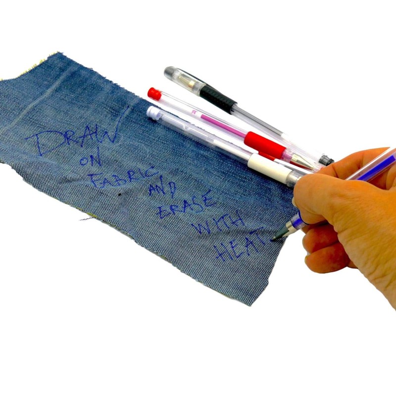 Madam Sew Heat Erasable Fabric Marking Pens for Sewing and