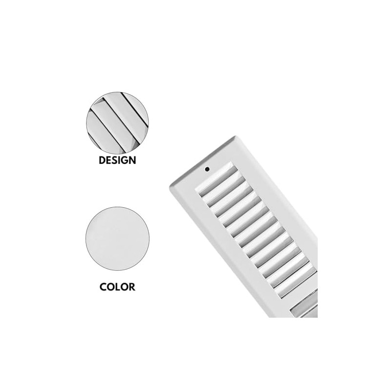 Sierra Grates 2"H x 10"W [Duct Opening] Toe Kick Vent