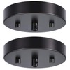 Canomo 2 Packs Ceiling Lighting Canopy Kit 5 1/8 Inches