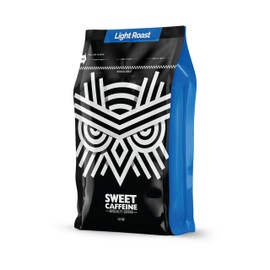 Sweet Caffeine Coffee, Light Roast Whole Bean Coffee, Specialty Colombian Coffee, Superior Huila Artisan Blend, 100% Arabica Coffee, Aromatic, Chocolate notes 12 Oz