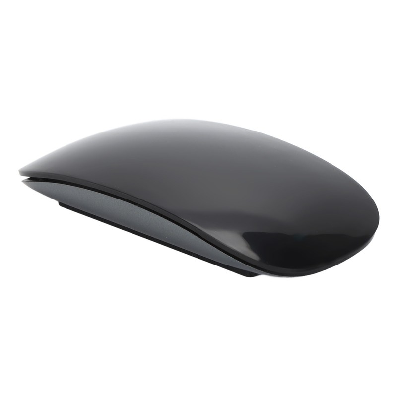 Wireless Bluetooth Mouse Ergonomic Curved Optical Touch USB C Rechargeable