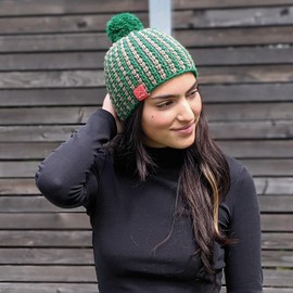 Merinowolle -1x Merino pure waldgrün (Fb 4737)- 1 Knäuel Merinowolle grün + GRATIS Label - weiche Wolle - 50g/65m - Nadelstärke 6-7mm - Merinowolle extrafine - 100% Merino - Merino Garn chunky