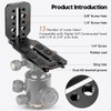 Koolehaoda L Shape Camera Bracket, Video Vertical Shooting Quick Release