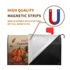 Dacawin Happy Thanksgiving Mailbox Cover Pumpkin Fall Harvest Magnetic Mailbox