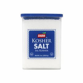 Badia Kosher Salt, 8 oz – Essential Kitchen Kosher Salt for Cooking, Baking & Everyday Seasoning