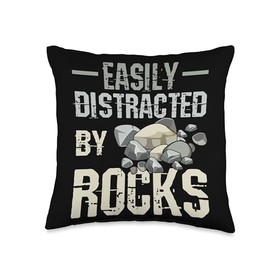 Stacking Game Zen Rock Stacking Art Stone Hobby Hobby Distracted Balancing Rock Stacking Throw Pillow, 16x16, Multicolor