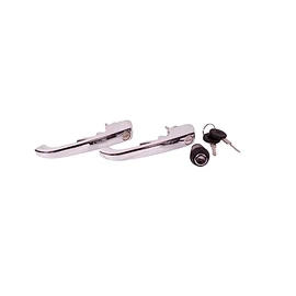 RnR Spares Door Handles and Ignition Barrel Lock Set T2 Camper Type 2 Bay 1971-79
