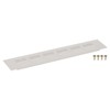 sourcing map 1Pcs Rectangle Ventilation Grille Aluminum Alloy Mesh Air