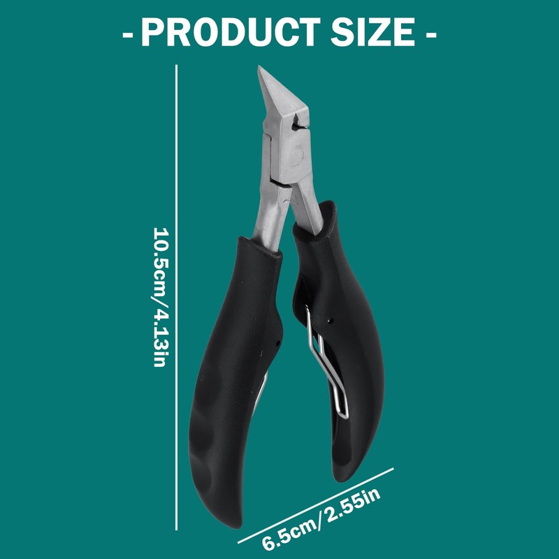Solvio Professional Ingrown Toenail Clippers for Thick Nails - Heavy