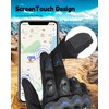 Mmhpluos Men's Blue XX-Large Motocross Touchscreen Motorcycle Gloves