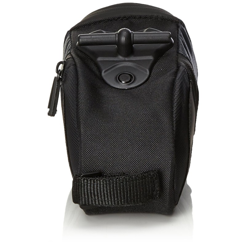 XLC 2501716900 Saddle Bag – Black, 18.5 x 9.5 x
