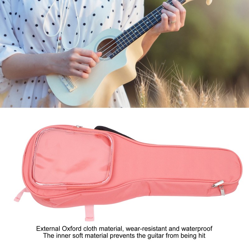 Guitar Bag 23in Ukulele Storage Bag Carrying Bag Oxford Cloth