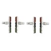 Brake Shoes Promax Brake Pad, Set of 4 with spare
